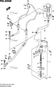 Нажмите для увеличения Rear Master Cylinder (Gsx-R1000al6 E28)