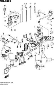 Нажмите для увеличения Wiring Harness (Gsx-R750l6 E28)