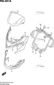 Нажмите для увеличения Headlamp Housing