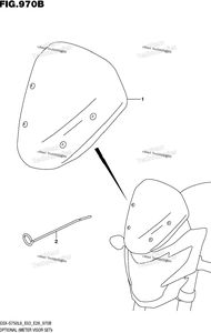 Optional (Meter Visor Set)
