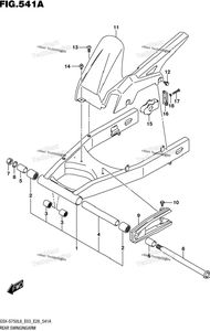 Нажмите для увеличения Rear Swingingarm