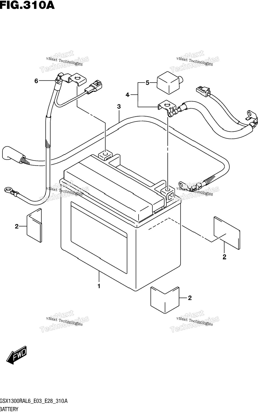 Battery (Gsx1300ral6 E03)