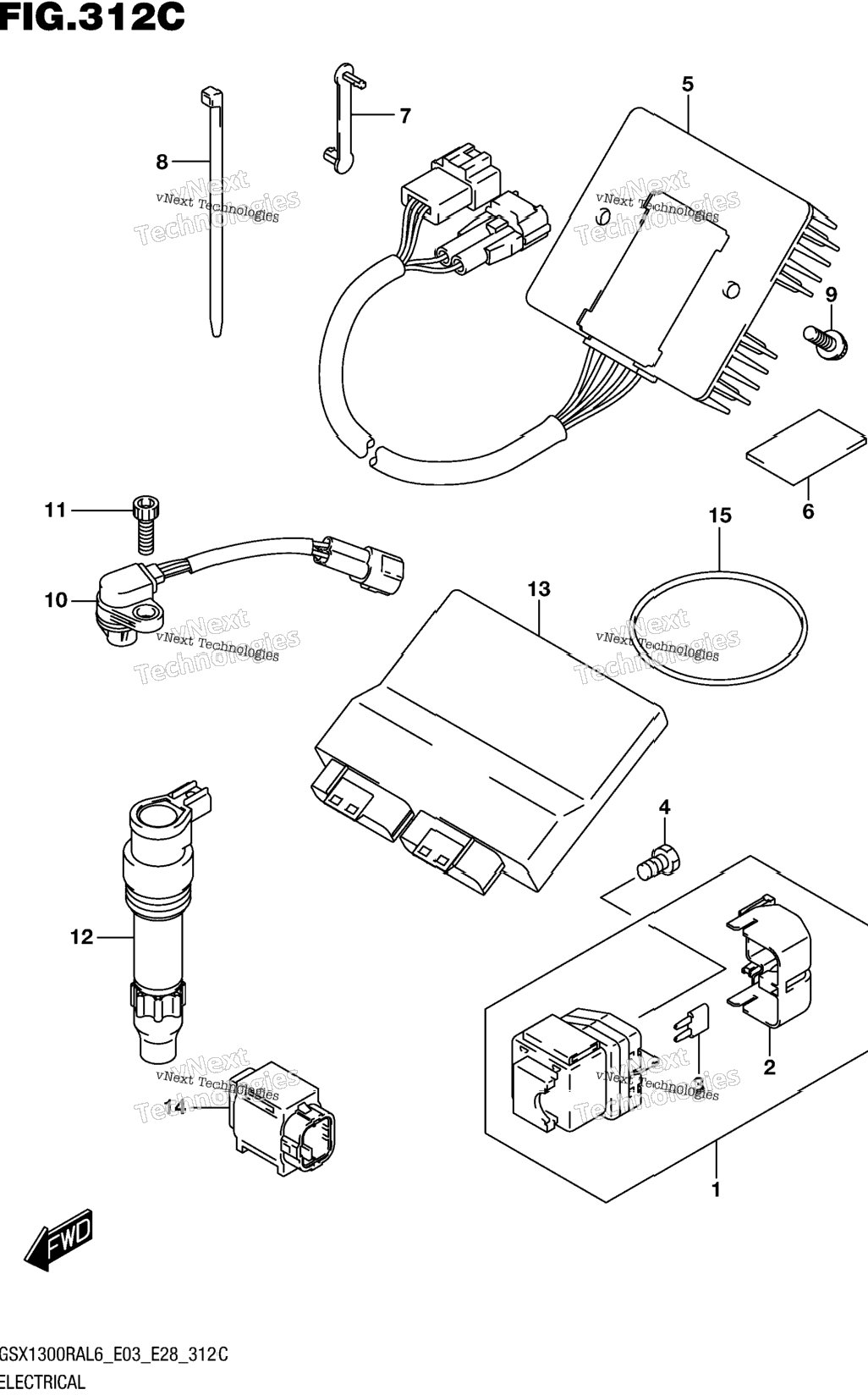 Electrical (Gsx1300ral6 E33)