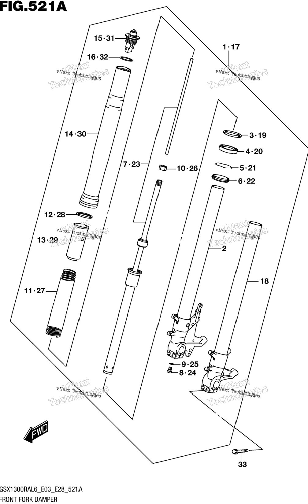 Front Fork Damper