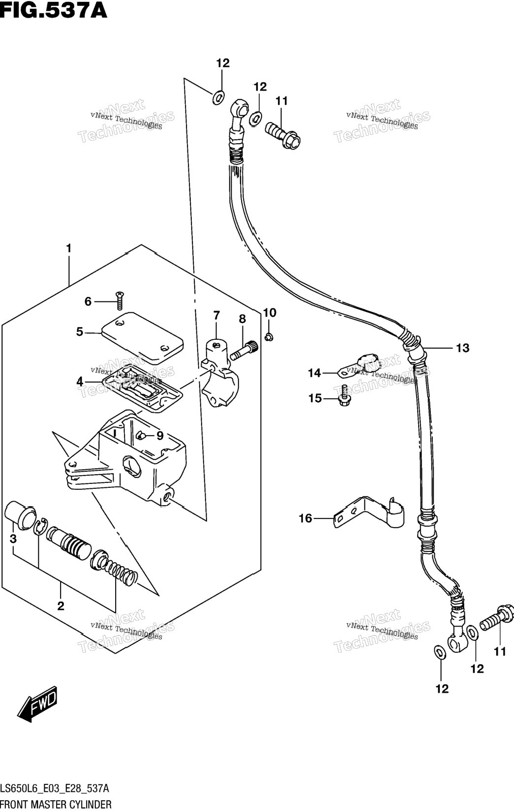 Front Master Cylinder