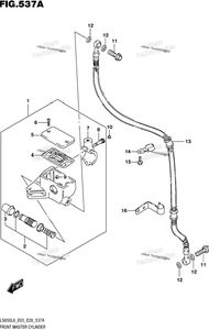 Нажмите для увеличения Front Master Cylinder