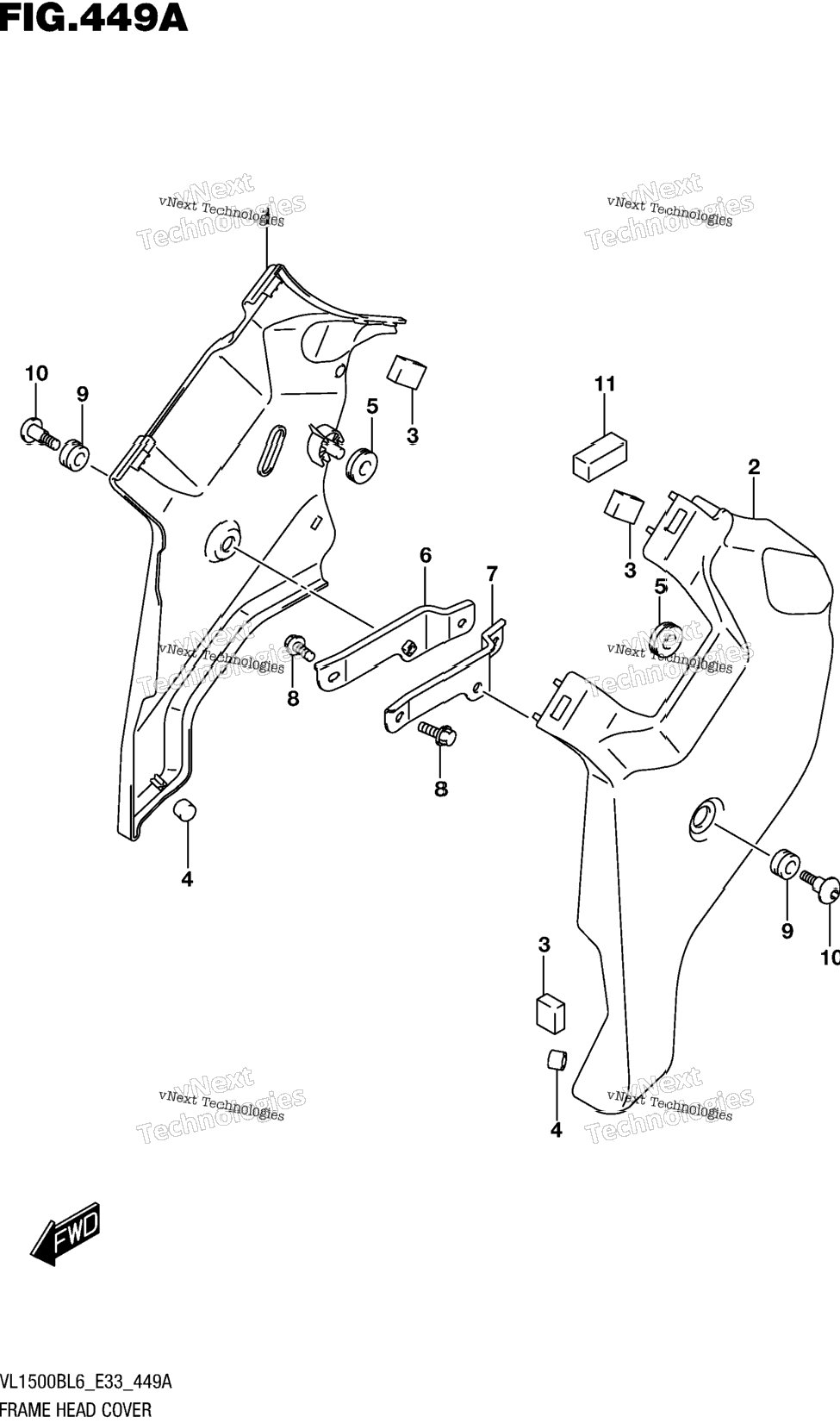 Frame Head Cover