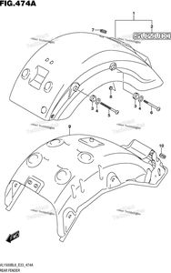 Нажмите для увеличения Rear Fender