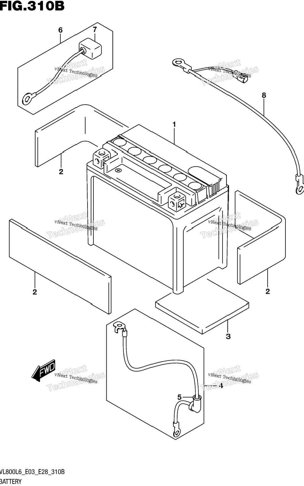 Battery (Vl800l6 E28)