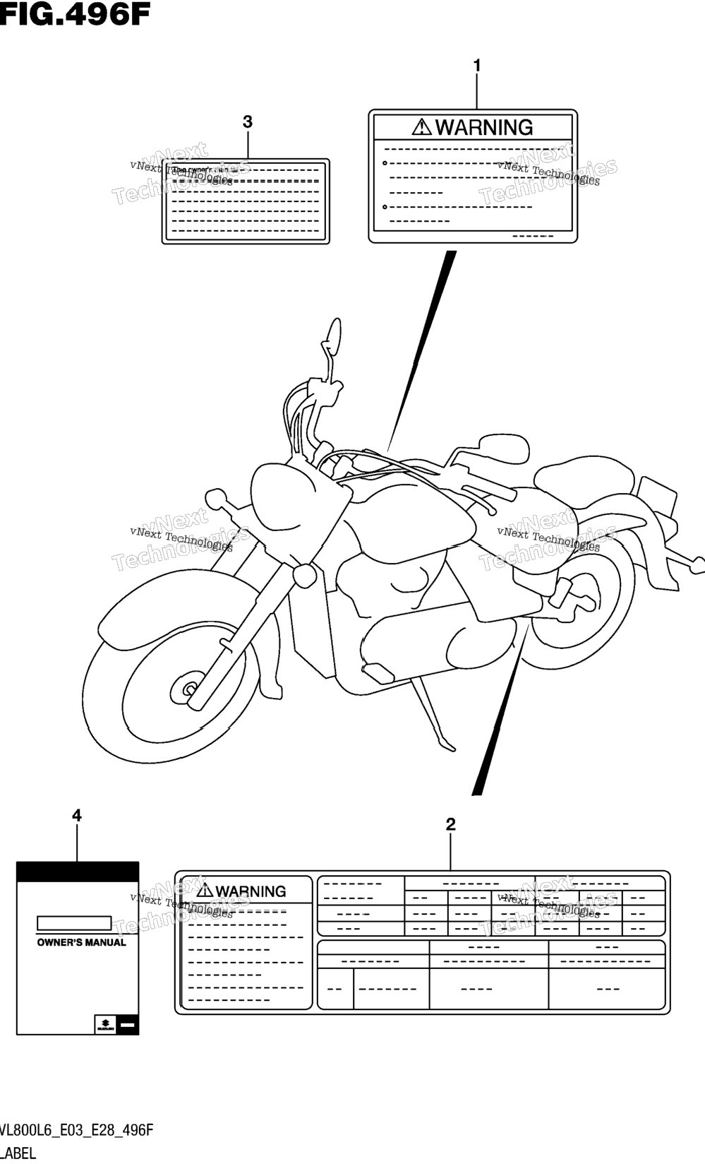 Label (Vl800tl6 E33)