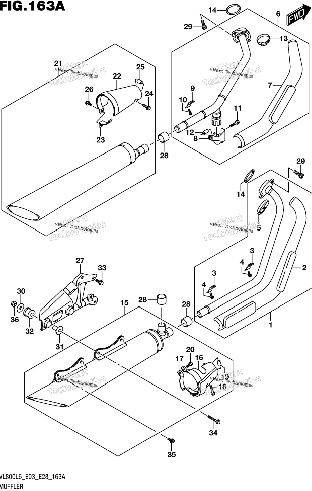 Muffler (Vl800l6 E03)
