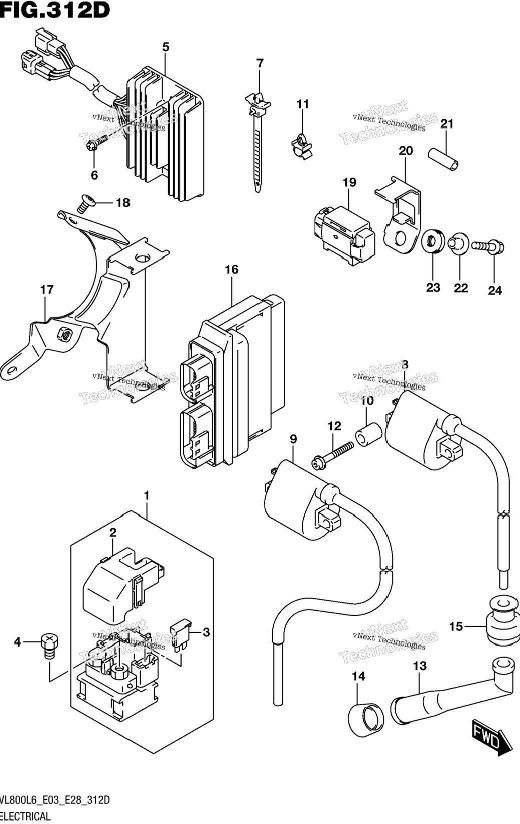 Electrical (Vl800tl6 E03)