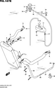 Нажмите для увеличения Radiator Hose (Vl800tl6 E28)