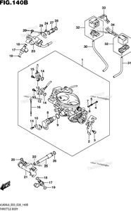 Нажмите для увеличения Throttle Body (Vl800l6 E28)