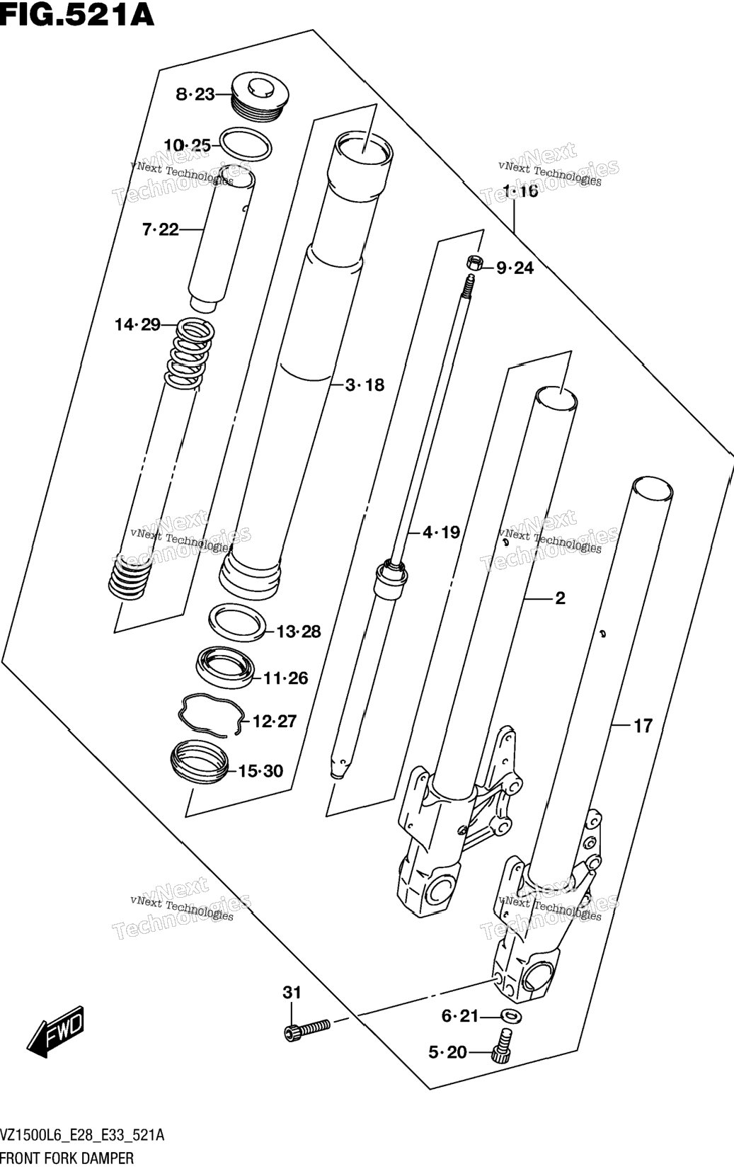 Front Fork Damper