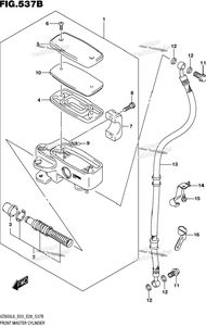Нажмите для увеличения Front Master Cylinder (Vz800l6 E28)