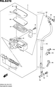 Нажмите для увеличения Front Master Cylinder (Vz800l6 E33)