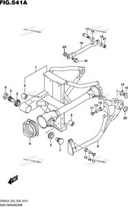 Нажмите для увеличения Rear Swingingarm