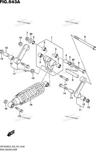 Нажмите для увеличения Rear Cushion Lever
