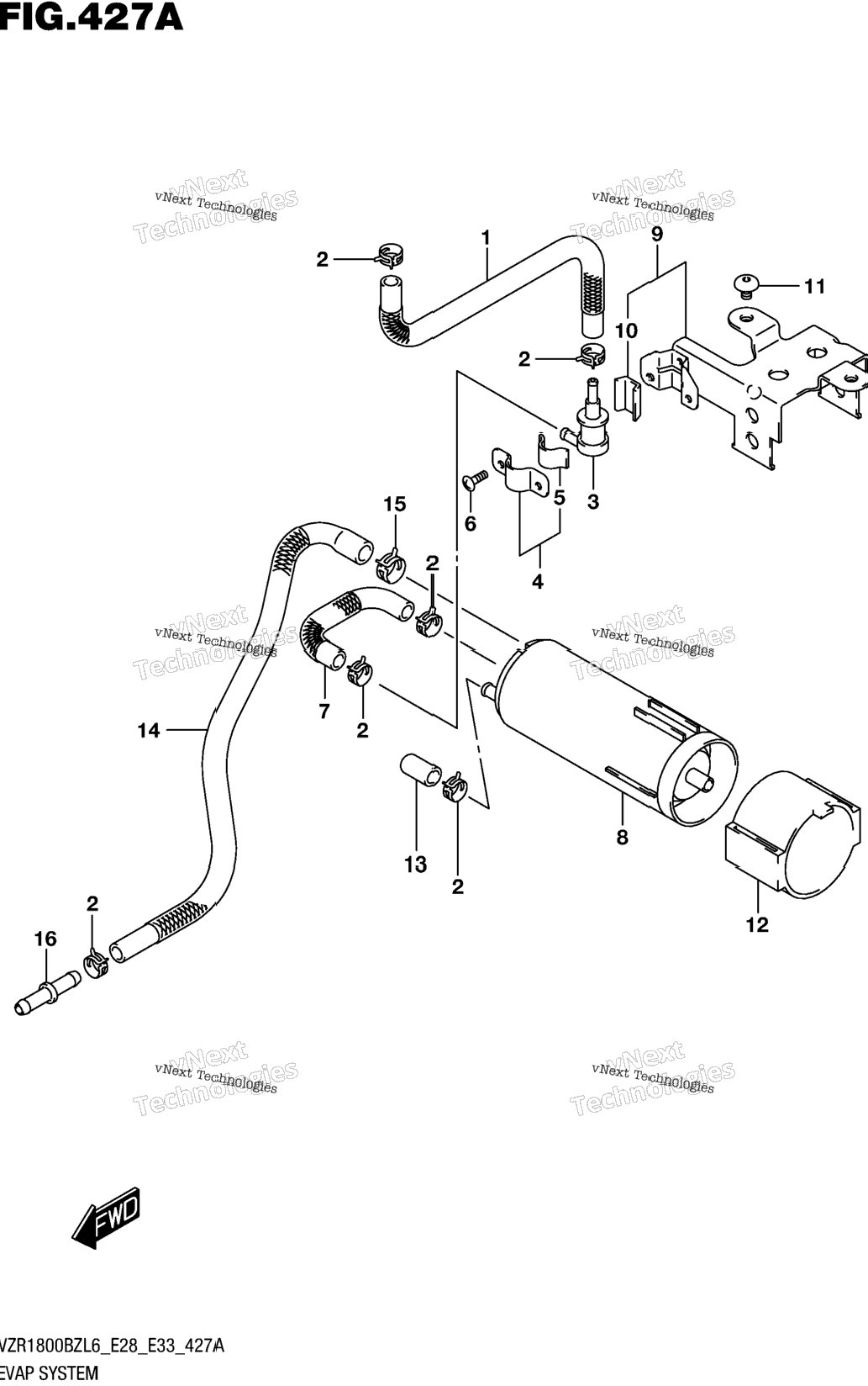 Evap System (Vzr1800bzl6 E33)