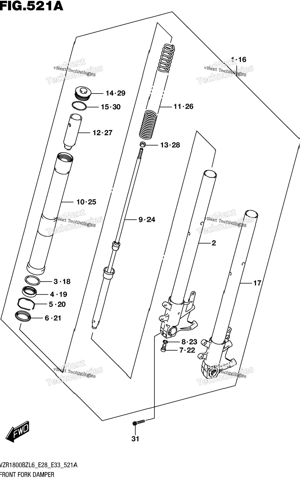 Front Fork Damper