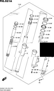 Front Fork Damper (Dl650al7 E03)