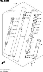 Front Fork Damper (Dl650xal7 E33)