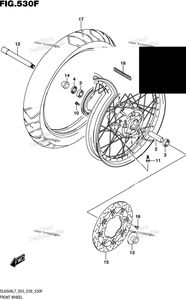 Нажмите для увеличения Front Wheel (Dl650xal7 E33)