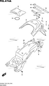 Нажмите для увеличения Rear Fender