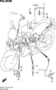 Нажмите для увеличения Wiring Harness (Dl650al7 E28)