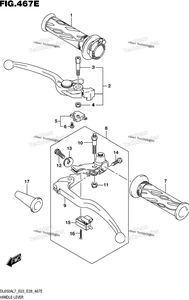 Handle Lever (Dl650xal7 E28)