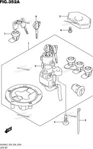 Нажмите для увеличения Lock Set (For Top Case,Side Case)