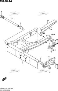 Нажмите для увеличения Rear Swingingarm