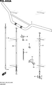 Нажмите для увеличения Handlebar (Dr-Z125 E28)