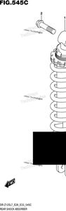 Rear Shock Absorber (Dr-Z125l E33)
