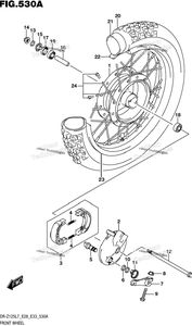 Front Wheel (Dr-Z125 E28)