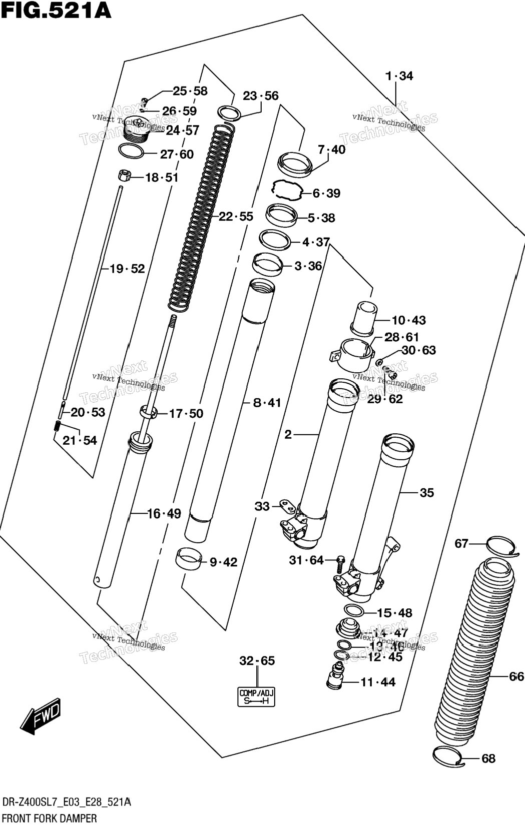 Front Fork Damper