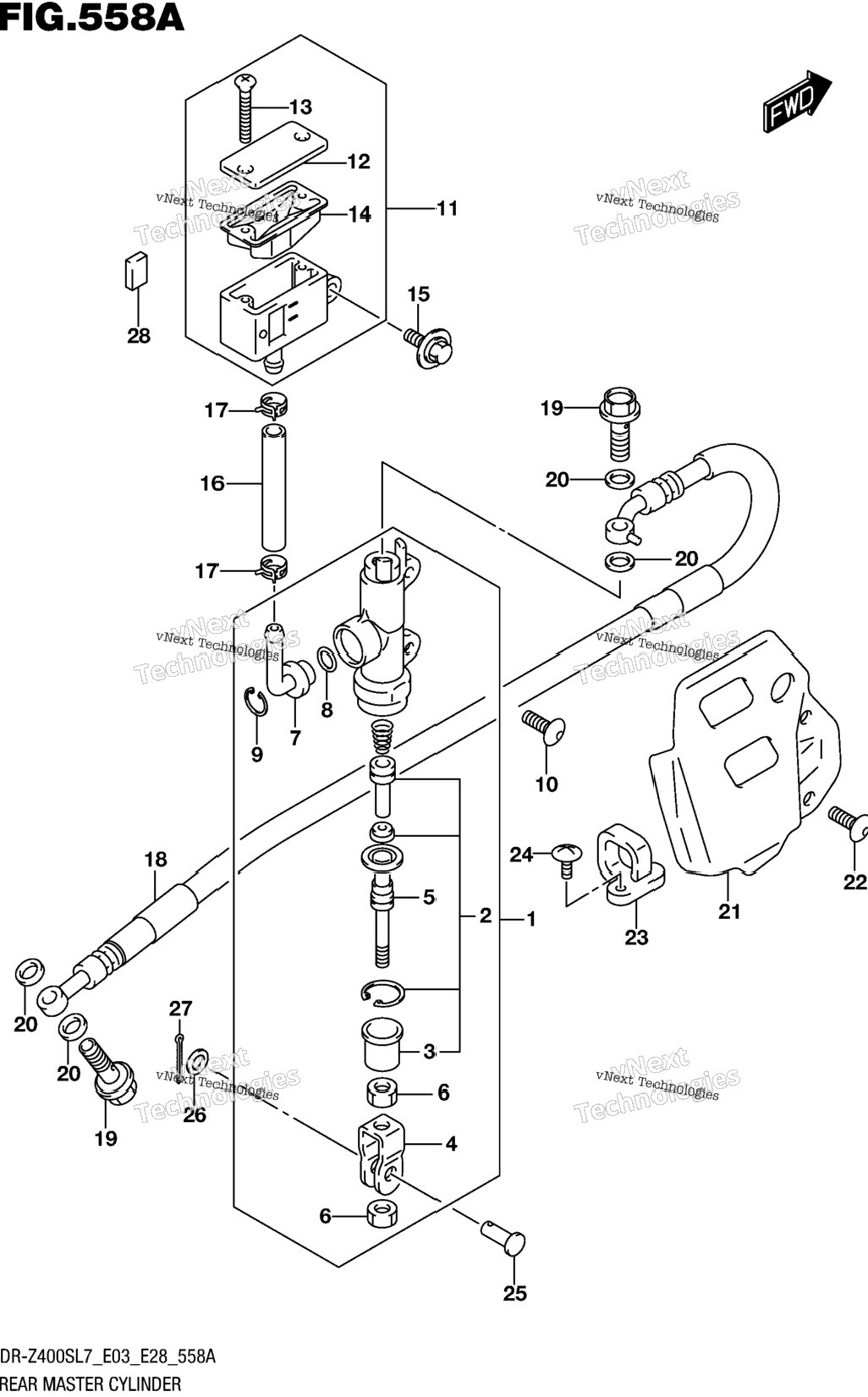 Rear Master Cylinder