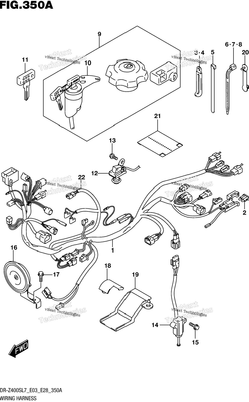 Wiring Harness (Dr-Z400sl7 E03)