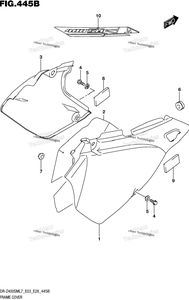 Нажмите для увеличения Frame Cover (Dr-Z400sml7 E28)