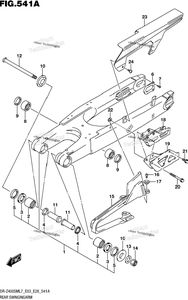 Нажмите для увеличения Rear Swingingarm
