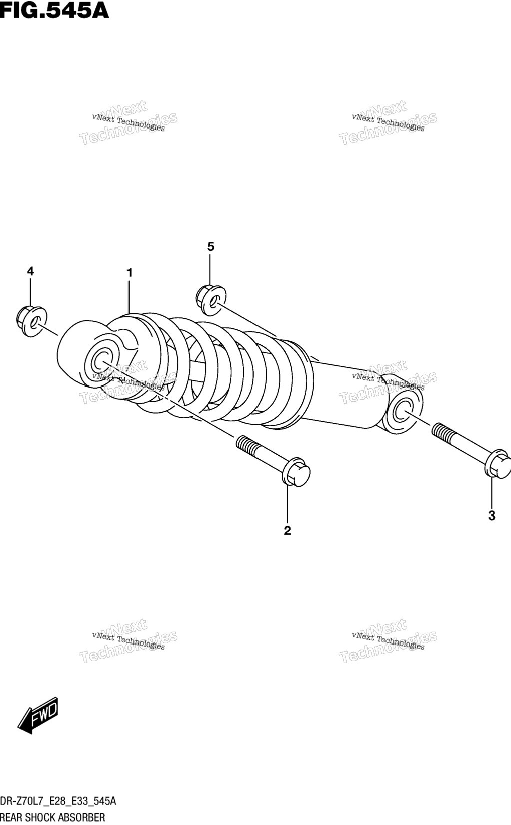 Rear Shock Absorber