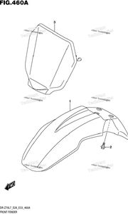 Нажмите для увеличения Front Fender