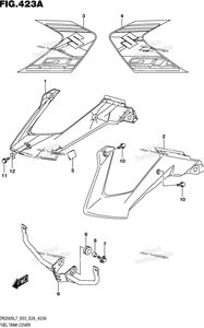 Fuel Tank Cover (019)
