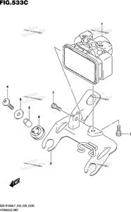 Нажмите для увеличения Hydraulic Unit (Gsx-R1000al7 E33)