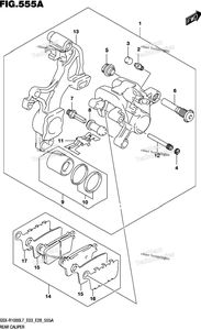 Нажмите для увеличения Rear Caliper