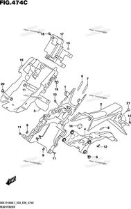 Rear Fender (Gsx-R1000l7 E33)