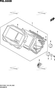 Speedometer (Gsx-R1000al7 E03)