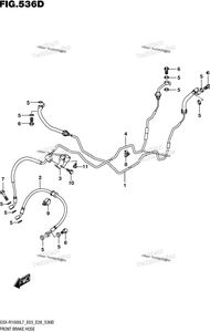 Front Brake Hose (Gsx-R1000al7 E03)