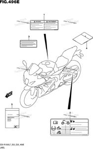 Label (Gsx-R1000al7 E28)